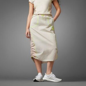 Adidas nylon midi skirt parachute skirt